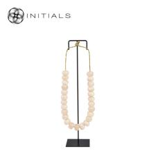 Object Nature Matinee Necklace Soft Pink