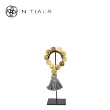 Object Nature Tassel Necklace Sand Taupe
