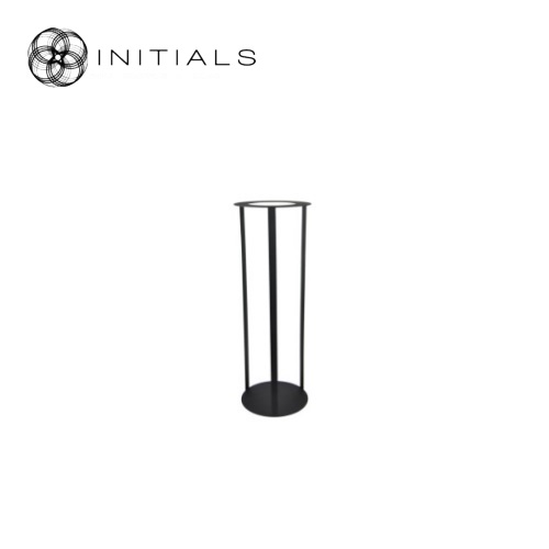 Stand Bridge Raw Iron Black Round
