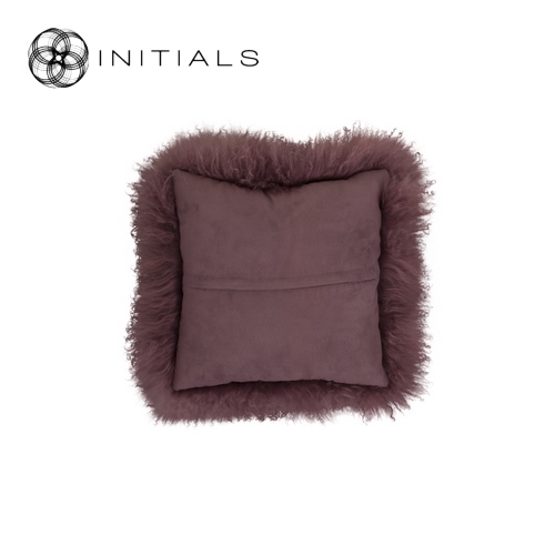 Cushion Ranch Sheepskin Grape Purple