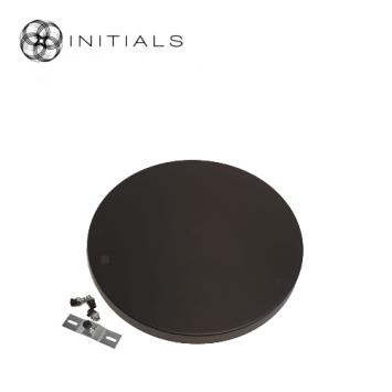 Ceiling Cap for 5 Lights Round Black